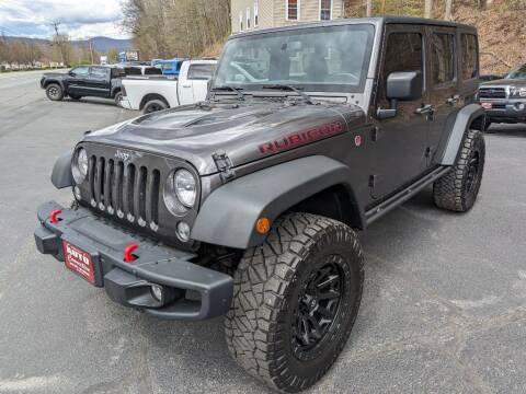 2016 Jeep Wrangler Unlimited for sale at AUTO CONNECTION LLC in Springfield VT