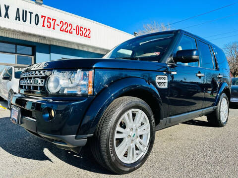 2012 Land Rover LR4 for sale at Trimax Auto Group in Norfolk VA