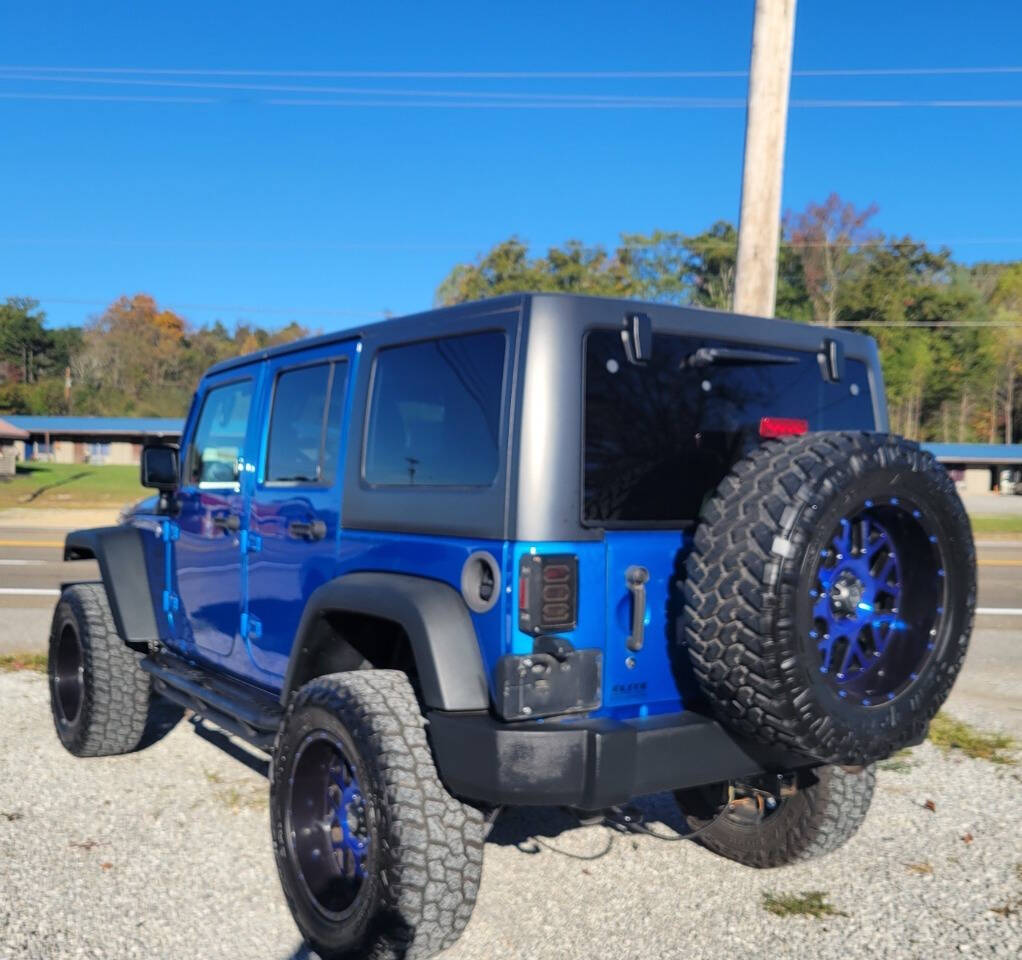 2016 Jeep Wrangler Unlimited for sale at COOPER AUTO SALES in ONEIDA, TN