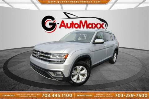 2018 Volkswagen Atlas for sale at Guarantee Automaxx in Stafford VA