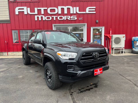 2018 Toyota Tacoma for sale at AUTOMILE MOTORS in Saco ME