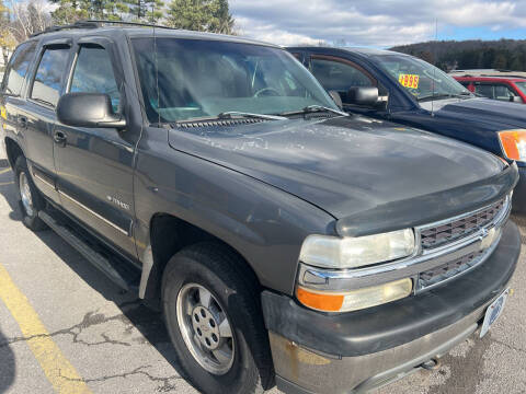 2001 Chevrolet Tahoe for sale at BURNWORTH AUTO INC in Windber PA