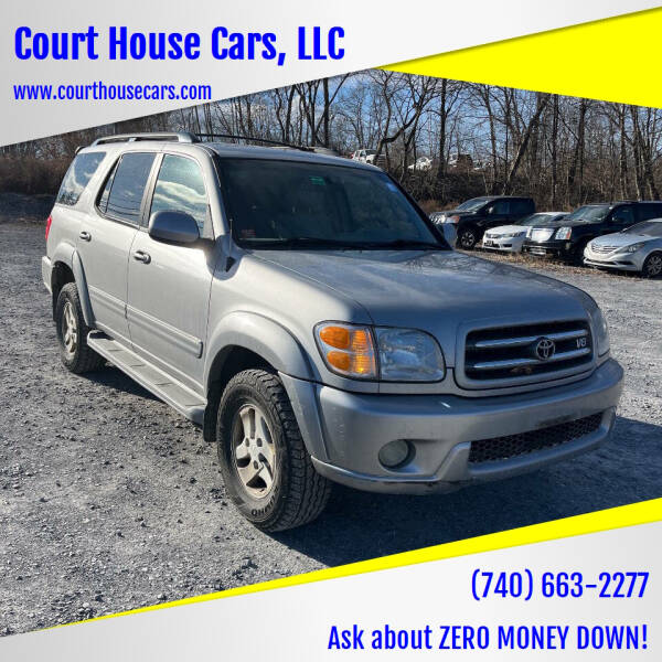 2002 Toyota Sequoia for sale at Court House Cars, LLC in Chillicothe OH