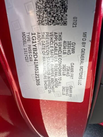 2021 Chevrolet Corvette