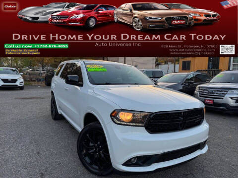 2020 Dodge Durango for sale at Auto Universe Inc in Paterson NJ