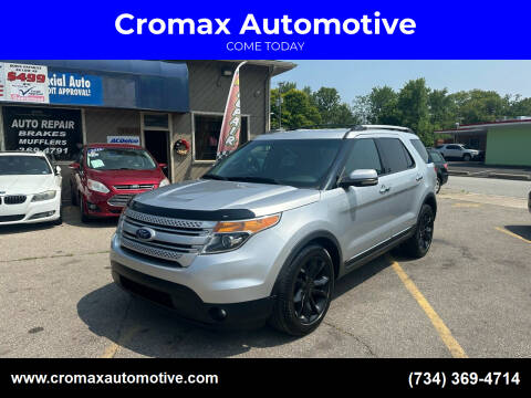 2012 Ford Explorer for sale at Cromax Automotive in Ann Arbor MI
