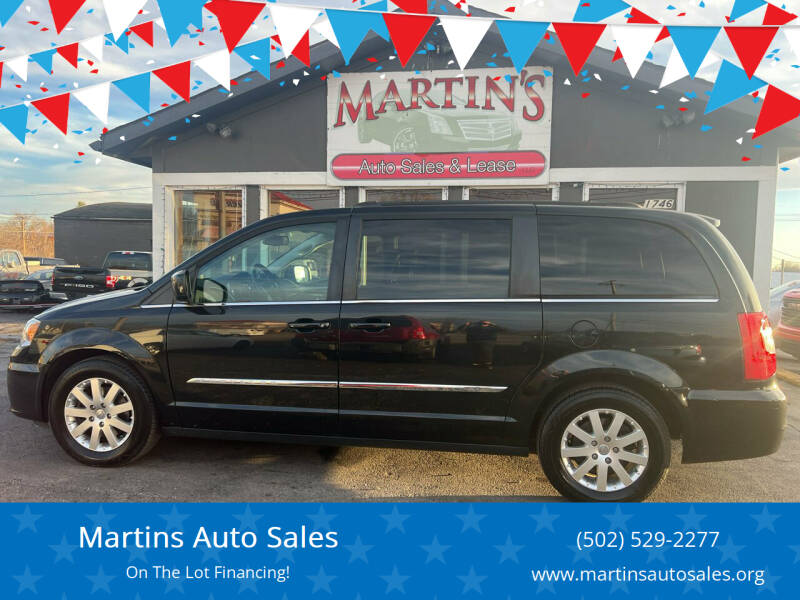 2016 Chrysler Town and Country for sale at Martins Auto Sales in Shelbyville KY