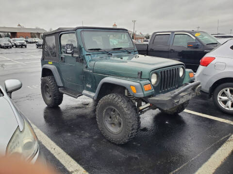 2000 Jeep Wrangler for sale at A&R Auto Sales and Services LLC in Connersville IN