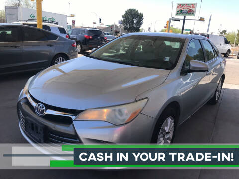 2016 Toyota Camry for sale at Fiesta Motors Inc in Las Cruces NM