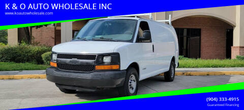 2006 Chevrolet Express for sale at K & O AUTO WHOLESALE INC in Jacksonville FL