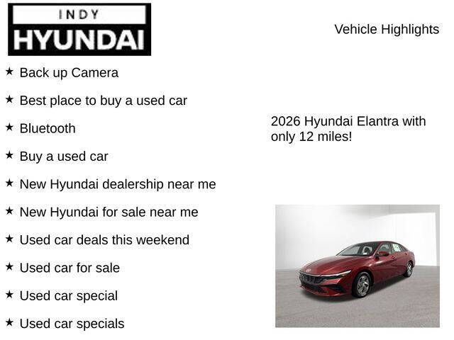 2026 Hyundai Elantra SE