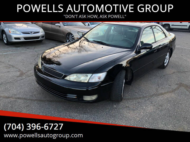 1997 Lexus ES 300 for sale at POWELLS AUTOMOTIVE GROUP in Gastonia NC