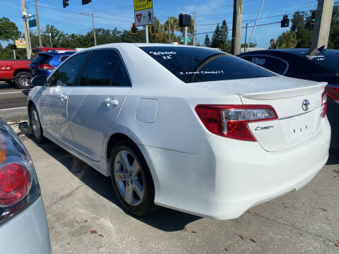 2012 Toyota Camry for sale at Bay Auto Wholesale INC in Tampa FL