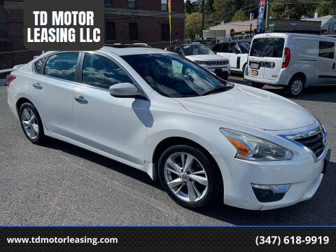 2013 Nissan Altima for sale at TD MOTOR LEASING LLC in Staten Island NY