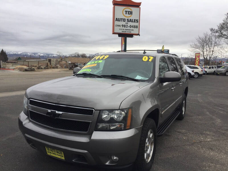 2007 Chevrolet Suburban for sale at TDI AUTO SALES in Boise ID