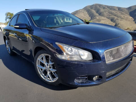 2010 Nissan Maxima for sale at Trini-D Auto Sales Center in San Diego CA