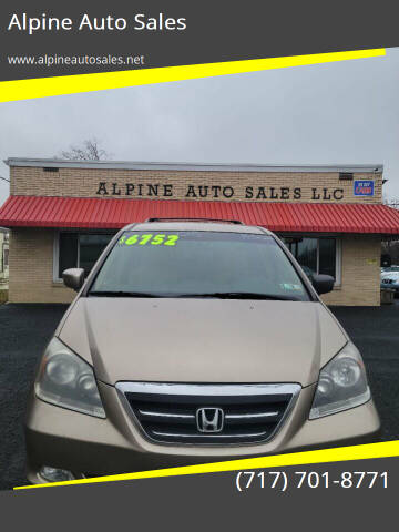 2006 Honda Odyssey for sale at Alpine Auto Sales in Carlisle PA