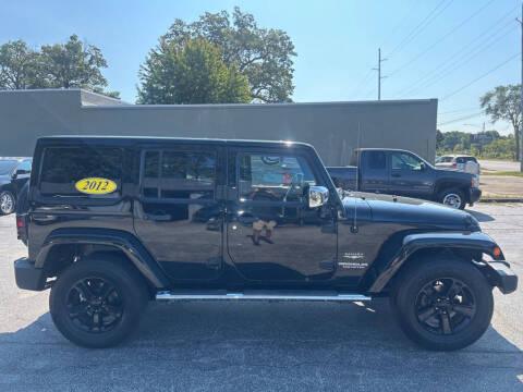 2012 Jeep Wrangler Unlimited Sahara