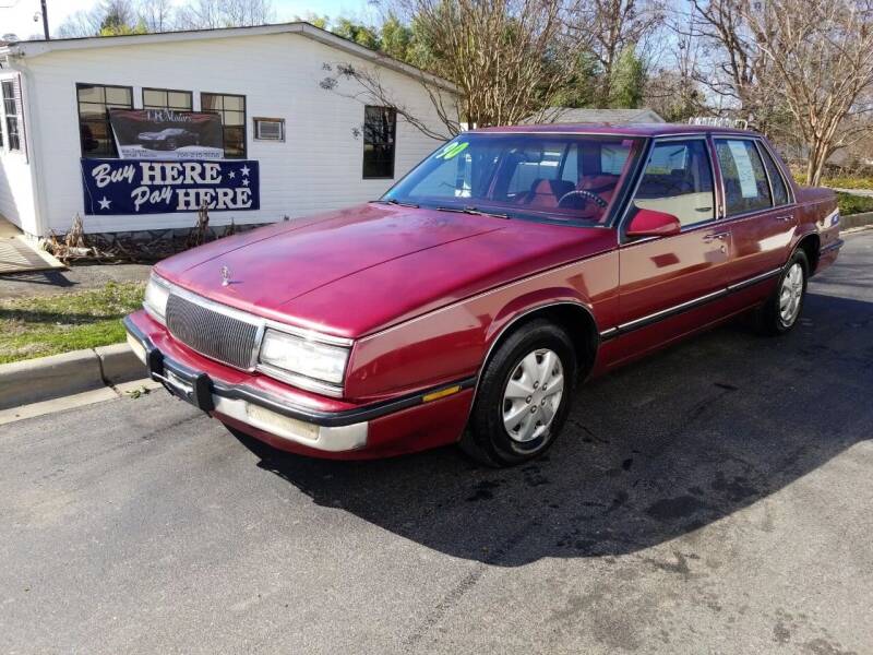 1990 Buick LeSabre for sale at TR MOTORS in Gastonia NC