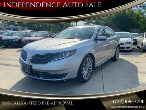 2013 Lincoln MKS for sale at Independence Auto Sale in Bordentown NJ