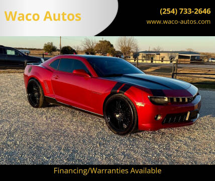 2014 Chevrolet Camaro for sale at Waco Autos in Lorena TX