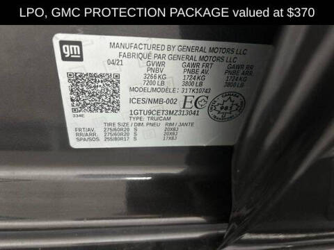 2021 GMC Sierra 1500