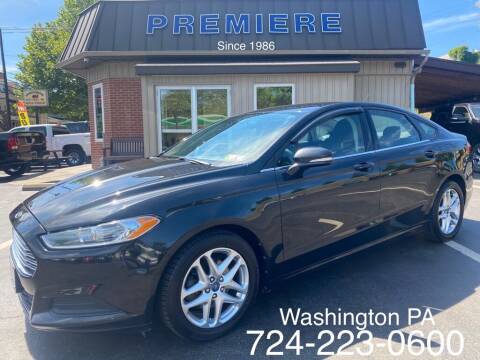 2013 Ford Fusion for sale at Premiere Auto Sales in Washington PA