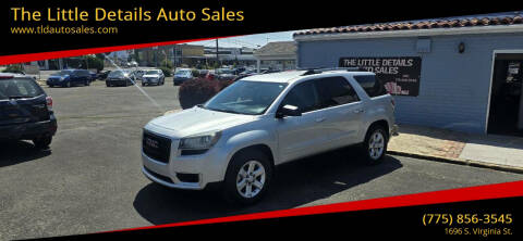 2016 GMC Acadia SLE-2