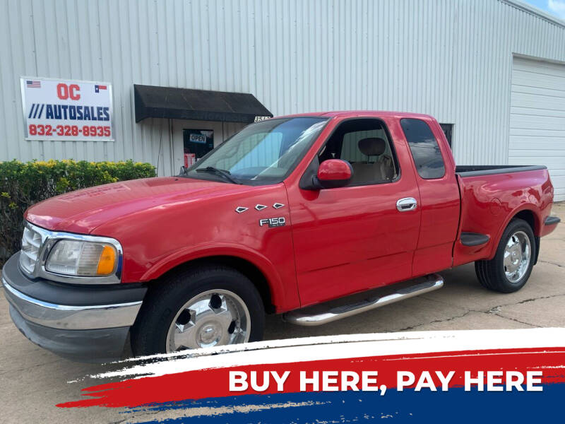 2002 Ford F-150 for sale at OC AutoSales in Pearland TX