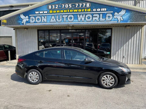 2019 Hyundai Elantra for sale at Don Auto World in Houston TX