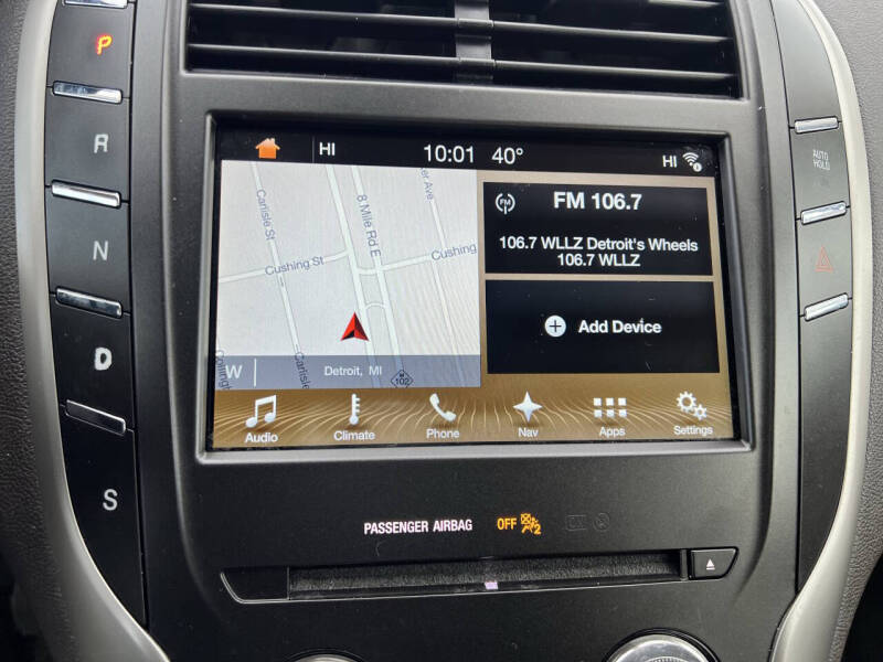 2017 Lincoln MKC Select