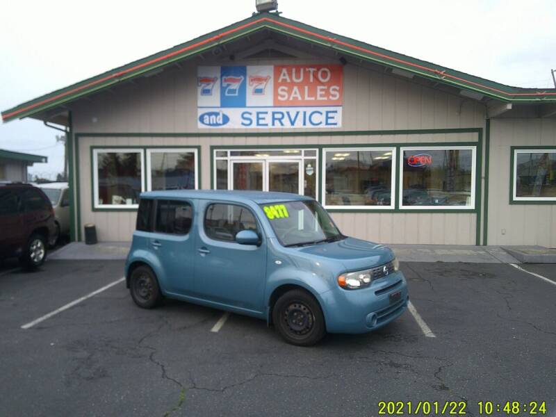 2010 Nissan cube for sale at 777 Auto Sales and Service in Tacoma WA
