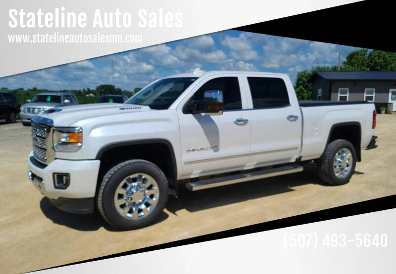 2019 GMC Sierra 2500HD for sale at Stateline Auto Sales in Mabel MN