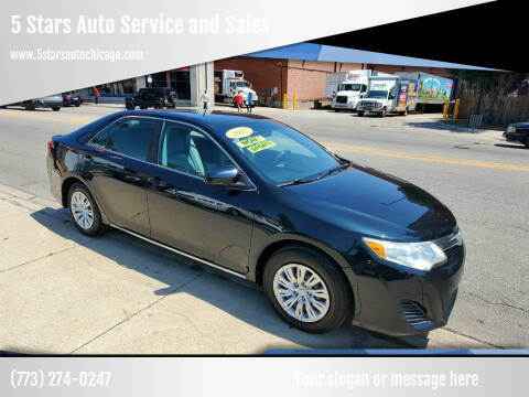 2012 Toyota Camry for sale at 5 Stars Auto Service and Sales in Chicago IL
