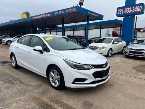 2017 Chevrolet Cruze for sale at Auto Selection of Houston in Houston TX