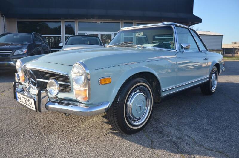 1969 Mercedes-Benz 280SL CONV for sale at Amyn Motors Inc. in Tucker GA