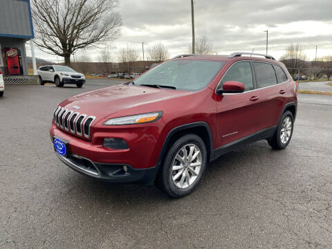2017 Jeep Cherokee for sale at Steve Johnson Auto World in West Jefferson NC