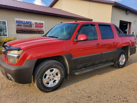 2004 Chevrolet Avalanche for sale at Hollatz Auto Sales in Parkers Prairie MN