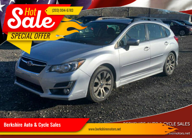 2015 Subaru Impreza for sale at Berkshire Auto & Cycle Sales in Sandy Hook CT