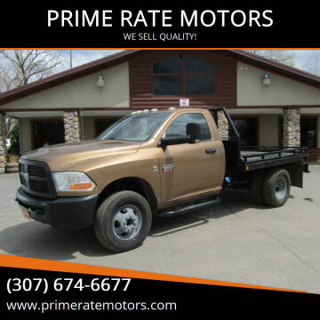 2012 RAM 3500 for sale at PRIME RATE MOTORS in Sheridan WY