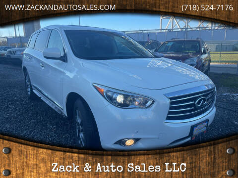 2013 Infiniti JX35 for sale at Zack & Auto Sales LLC in Staten Island NY