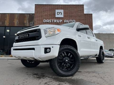 2016 Toyota Tundra for sale at Dastrup Auto in Lindon UT