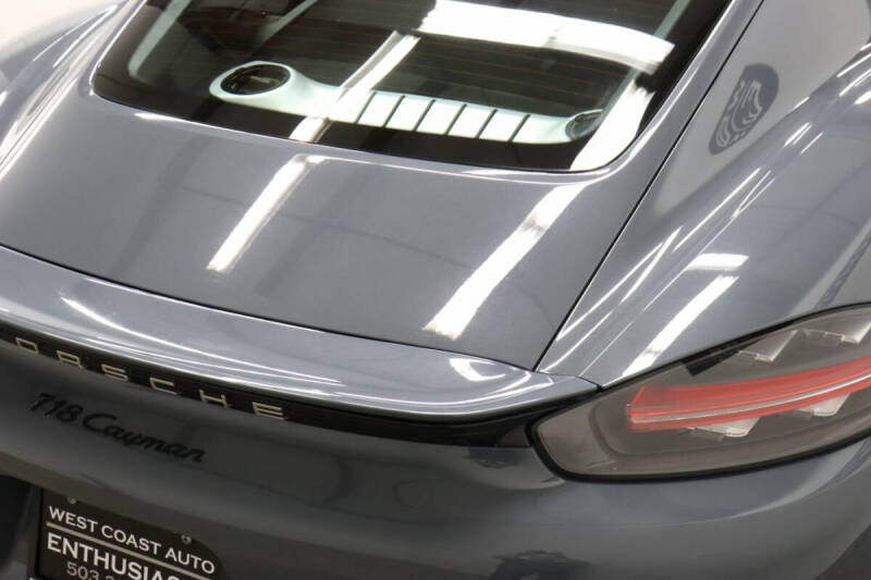 2018 Porsche 718 Cayman