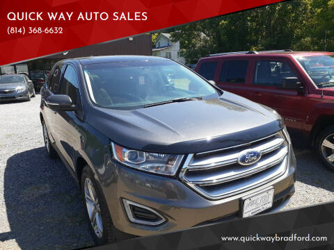 2016 Ford Edge for sale at QUICK WAY AUTO SALES in Bradford PA