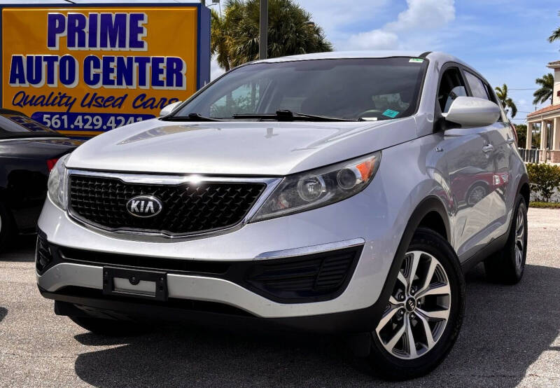 2016 Kia Sportage for sale at PRIME AUTO CENTER in Palm Springs FL