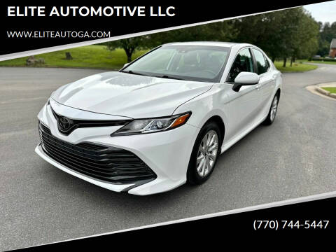 2020 Toyota Camry for sale at ELITE AUTOMOTIVE LLC in Alpharetta GA