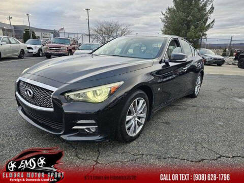 2015 Infiniti Q50 for sale at Elmora Motor Sport in Elizabeth NJ