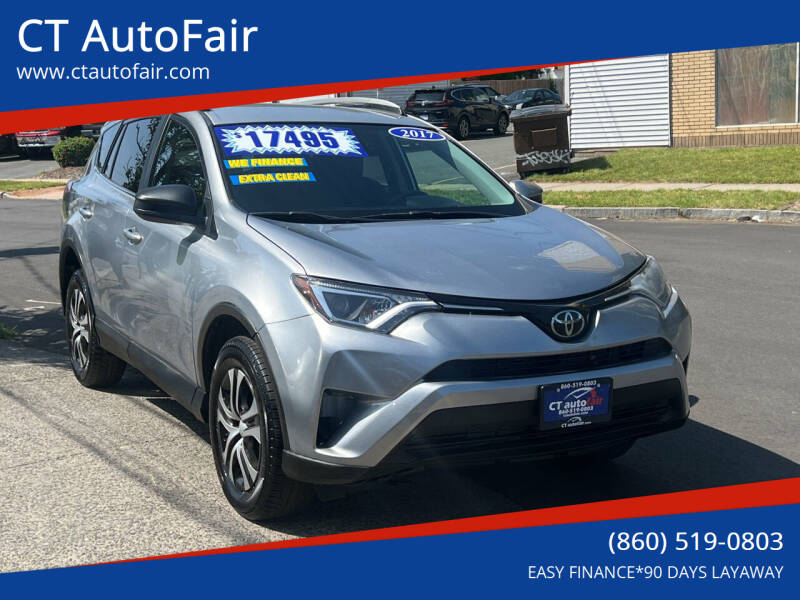 2017 Toyota RAV4 for sale at CT AutoFair in West Hartford CT