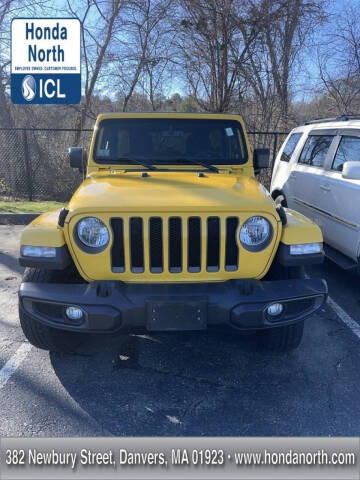 2021 Jeep Wrangler Unlimited for sale at 1 North Preowned in Danvers MA