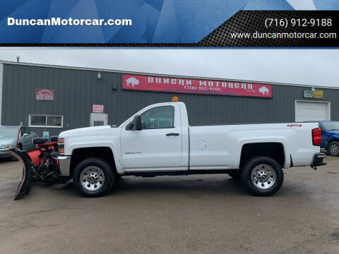 2015 Chevrolet Silverado 2500HD for sale at DuncanMotorcar.com in Buffalo NY